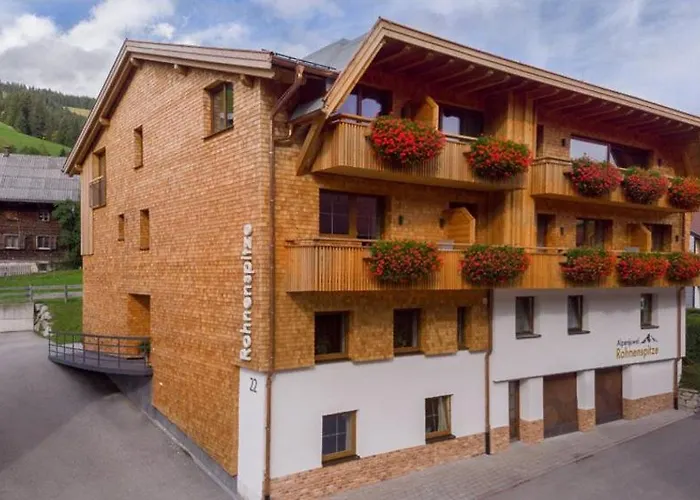 Alpenjuwel Rohnenspitze Maison d'hôtes Zöblen