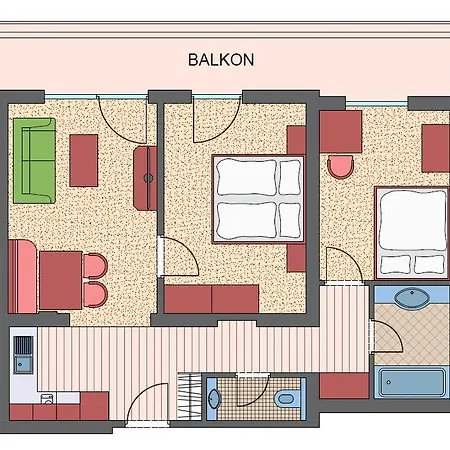 Guest house Alpenjuwel Rohnenspitze Zoblen
